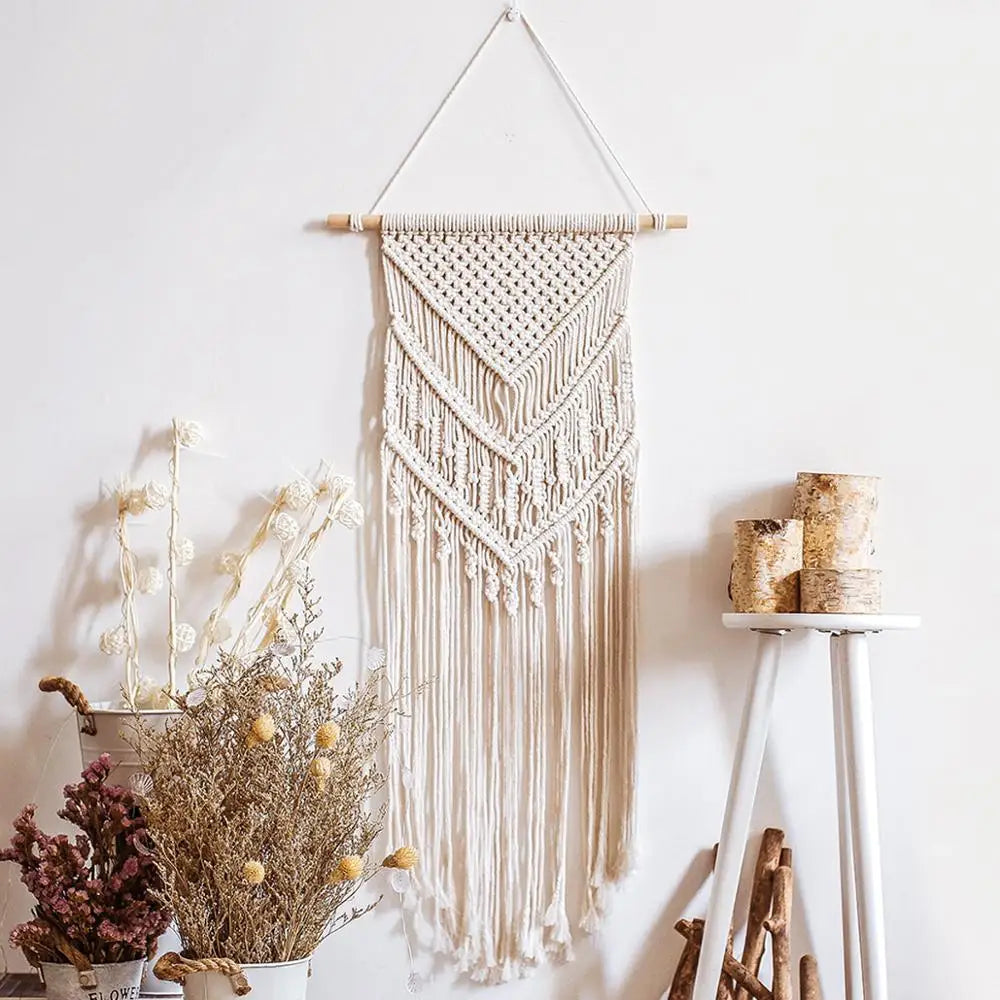 Bohemian Woven Modern Wall Art