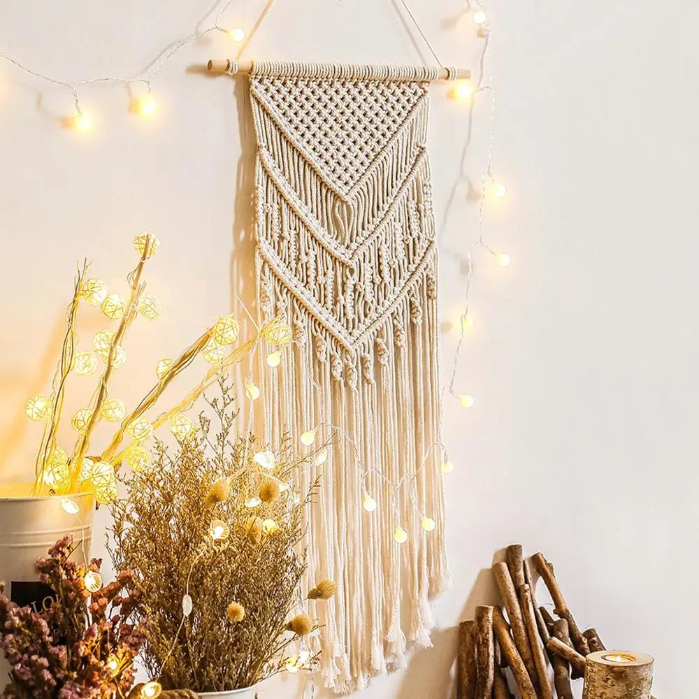 Bohemian Woven Modern Wall Art