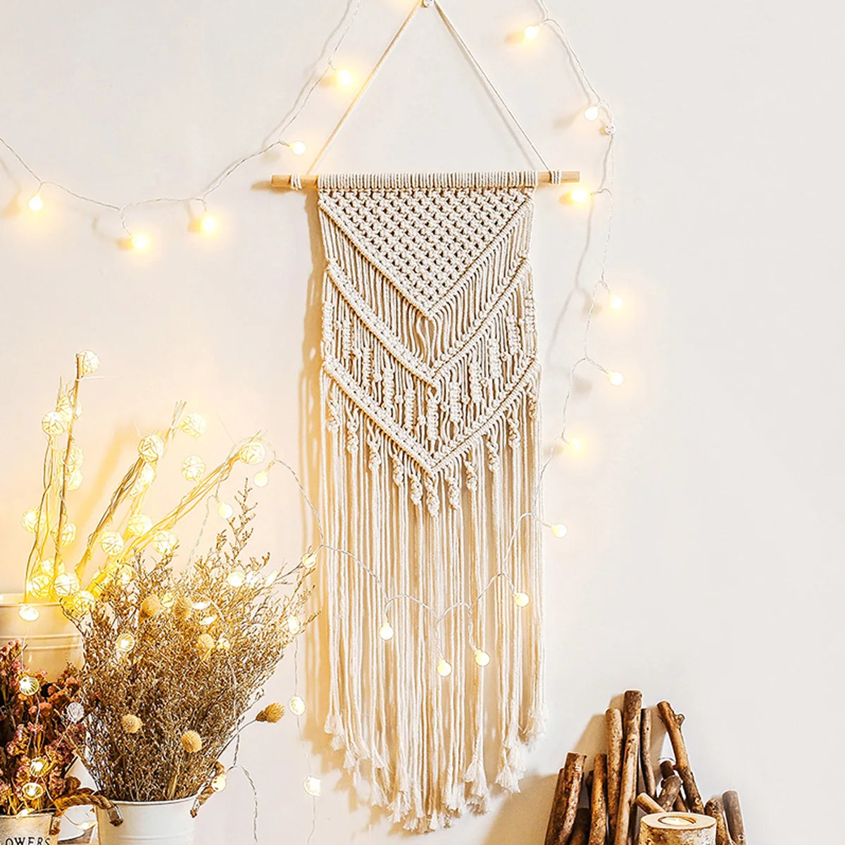 Bohemian Woven Modern Wall Art